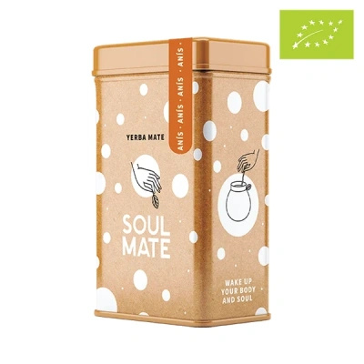 Yerbera – Metalldose + Soul Mate Orgánica Anís 0,5 kg