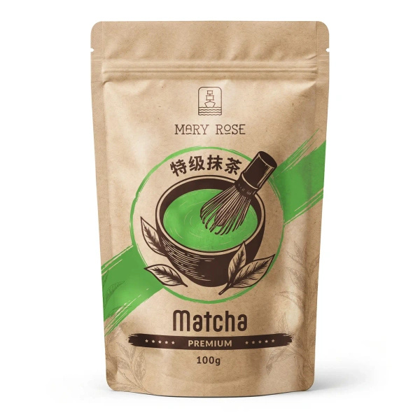 Set für bunten Matcha Latte: Matcha + Red Matcha + Zubehör
