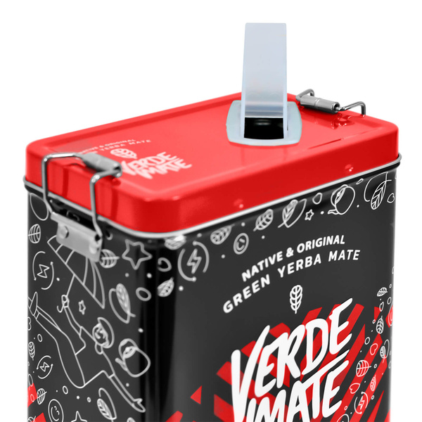 Yerbera – Metalldose + Verde Mate Green Energia Guarana 0,5 kg
