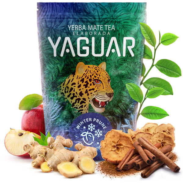Geschenkset Mate Tee Yaguar Winter Prune 500g
