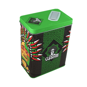 Yerbera – Metalldose + Guarani Naranja 0,5 kg
