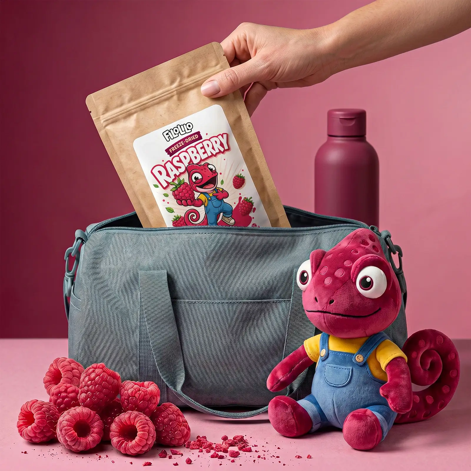 FiloLilo gefriergetrocknete Himbeeren