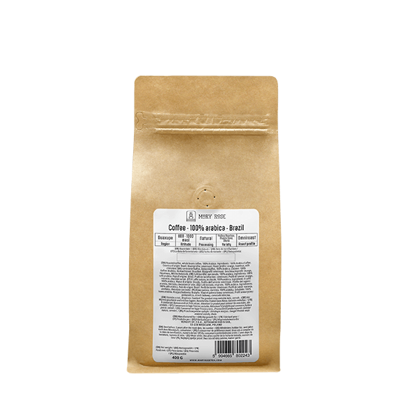 Mary Rose -  Bohnenkaffee Brazil Guaxupe premium 400 g
