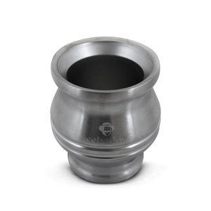 TermoColador – Thermobecher für Mate Tee – 190 ml (silber)