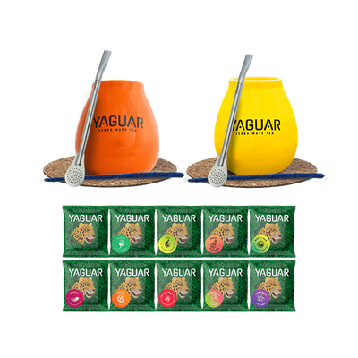 500g Set Mate Tee Yaguar 10x50g  für Paare