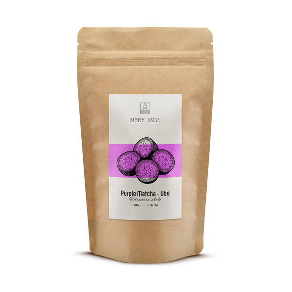 Mary Rose – Purple Matcha – Ube (Pulver) 100 g