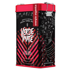 Yerbera – Metalldose + Verde Mate Green Energia Organica 0,5 kg