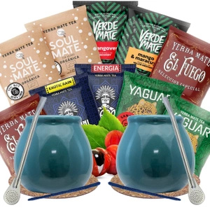 Set 500g Yerba Mate 10 x 50g für zwei Personen