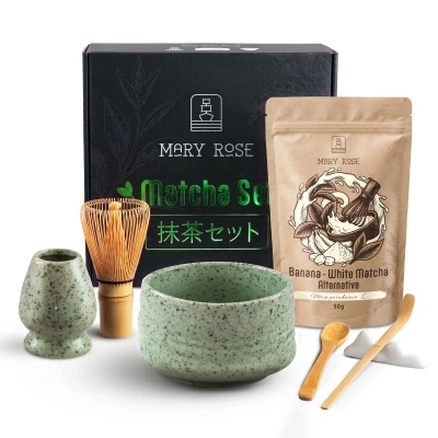 Geschenkset zur Zubereitung von White Matcha