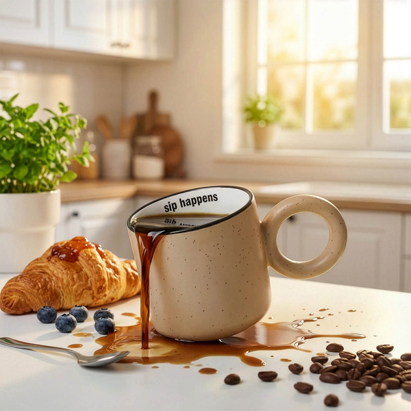 Becher mit Coffee Broastery-Logo 300 ml