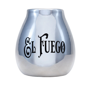 Mate Tee Set El Fuego Energia 500g 0,5kg Yerbomos + Kalebasse + Bombilla