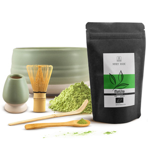PREMIUM-Set zur Zubereitung von Matcha-Tee: japanischer Bio-Matcha 30g + Zubehör