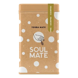 Yerbera – Metalldose + Soul Mate Orgánica Siempre 0,5 kg