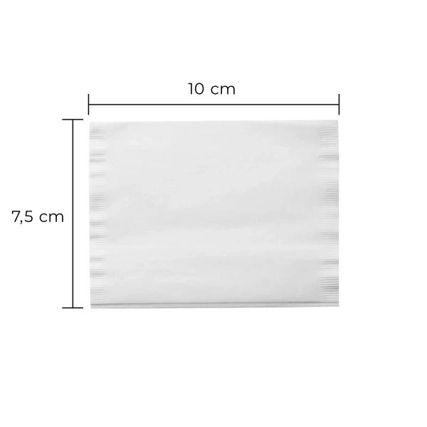 Papier–Teefilter (100 Stück) mit Stäbchen