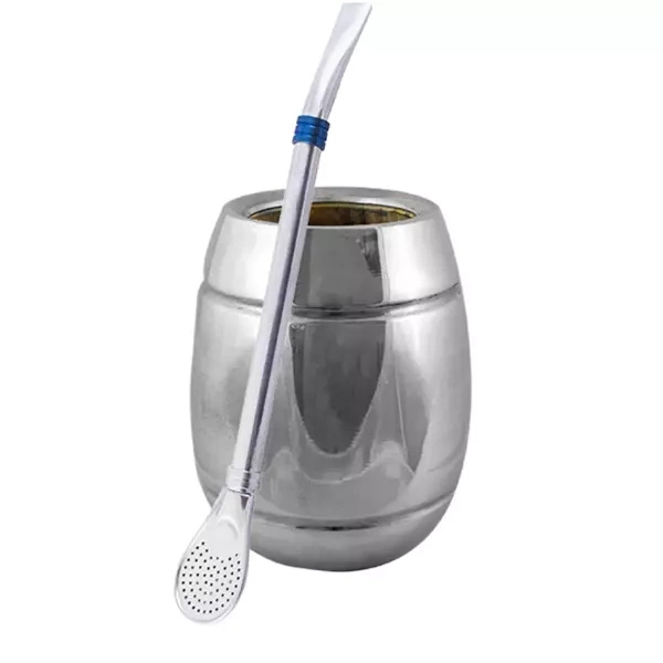 Palo Santo + Bombilla Anillo Blau