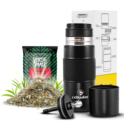 Mate Tee Set 1x50g + Yerbomos X OUTDOOR