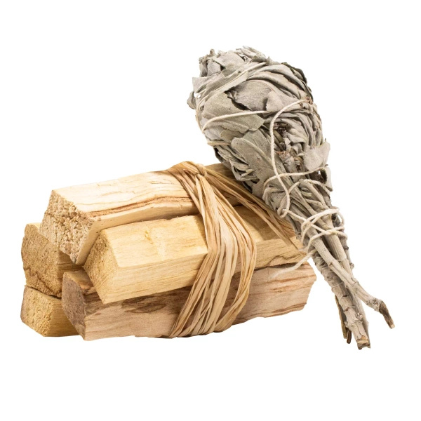 Palo Santo Weihrauch 50g weißer Salbei großes Set