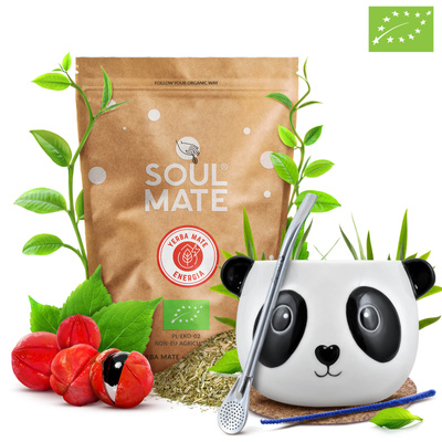Mate Tee Set Soul Mate Energia 500g Kalebasse + Bombilla