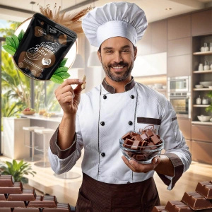 Nustino – Erdnussbutter in Pulverform – Chocolate (ohne Zuckerzusatz) 400 g