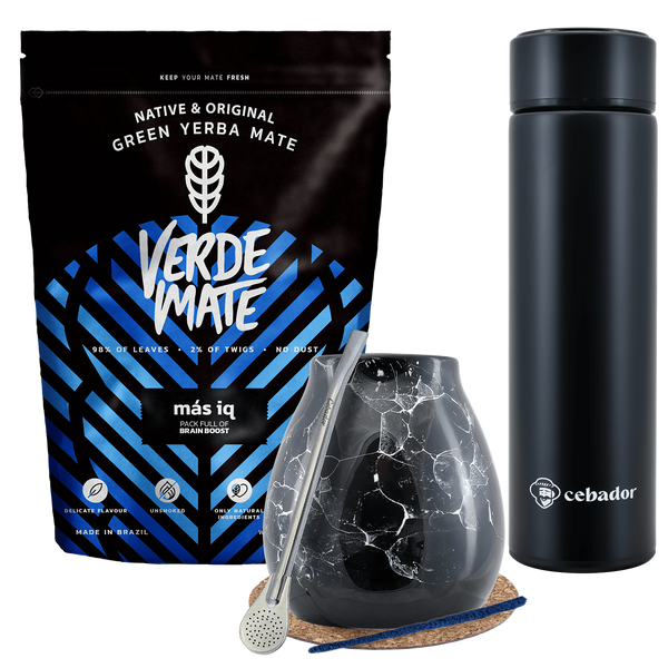 Set Yerba Verde Mate MAS IQ 500g Thermoskanne 7.0 