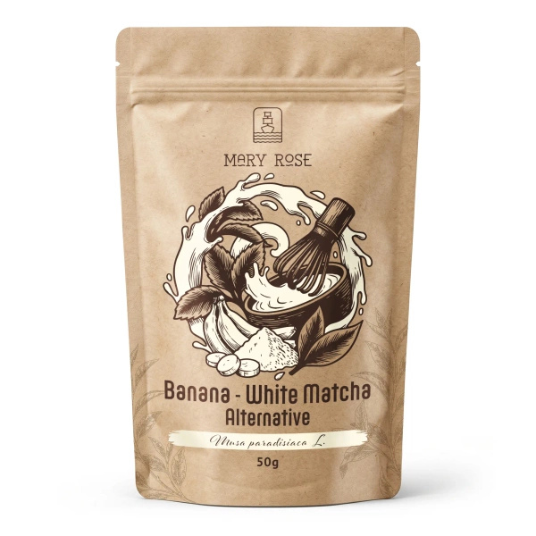Mary Rose – White Matcha Alternative – Banane (Pulver) 50 g