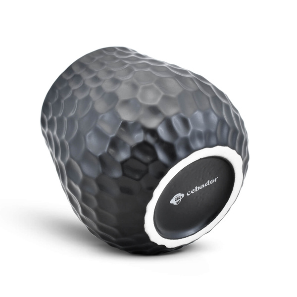 Mate Becher aus Keramik dunkle Bienenwabe