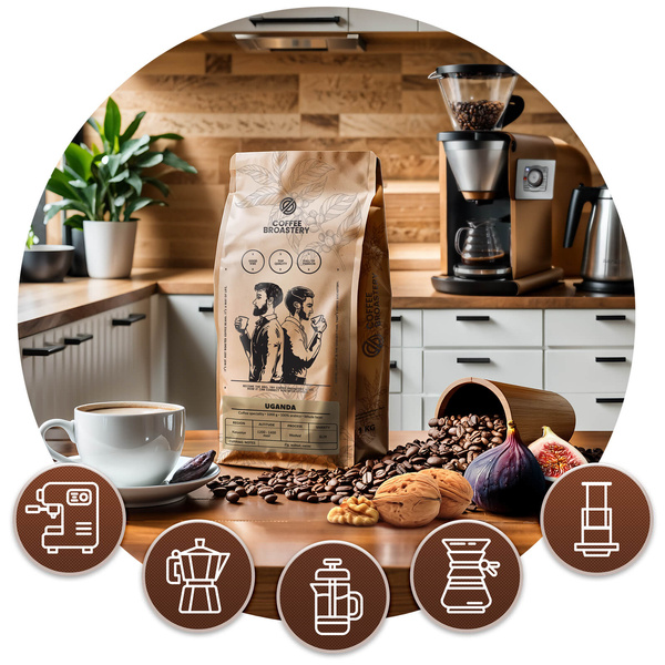 Bro Coffee Roastery - Bohnenkaffee Uganda Kanyenye Speciality 400 g