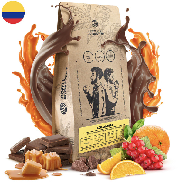 Bro Coffee Roastery - Bohnenkaffee Colombia Medellin Premium 400 g