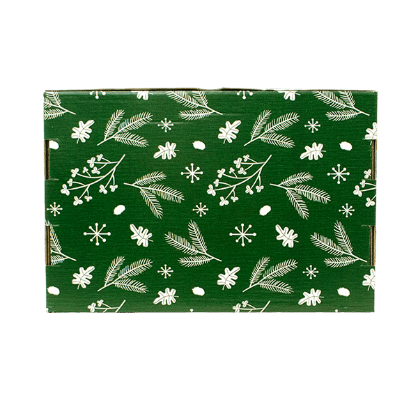 Weihnachtsgeschenkverpackung für Mate Tee – grün