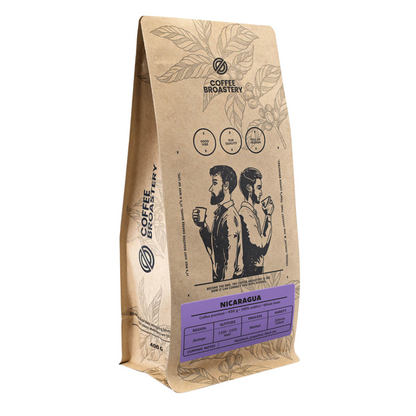 Bro Coffee Roastery - Bohnenkaffee Nicaragua Colibrí Azul Speciality 400 g