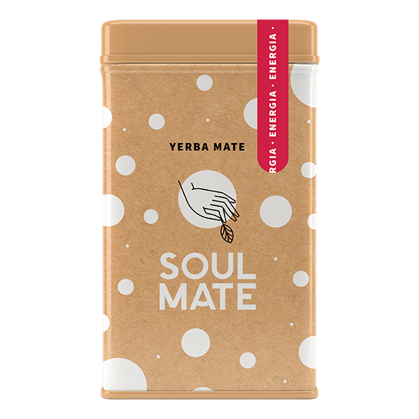 Yerbera – Metalldose + Soul Mate Orgánica Energia 0,5 kg