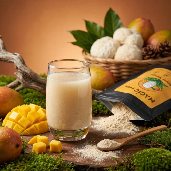 Magic Pwdr – Power Yerba & Mango – Focus & Gut Blend 200 g