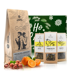 Geschenkset mit Coffee Broastery Kaffee und Mary Rose Tee