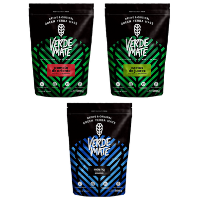 Yerba Verde Mate Green 3x500g verschiedene