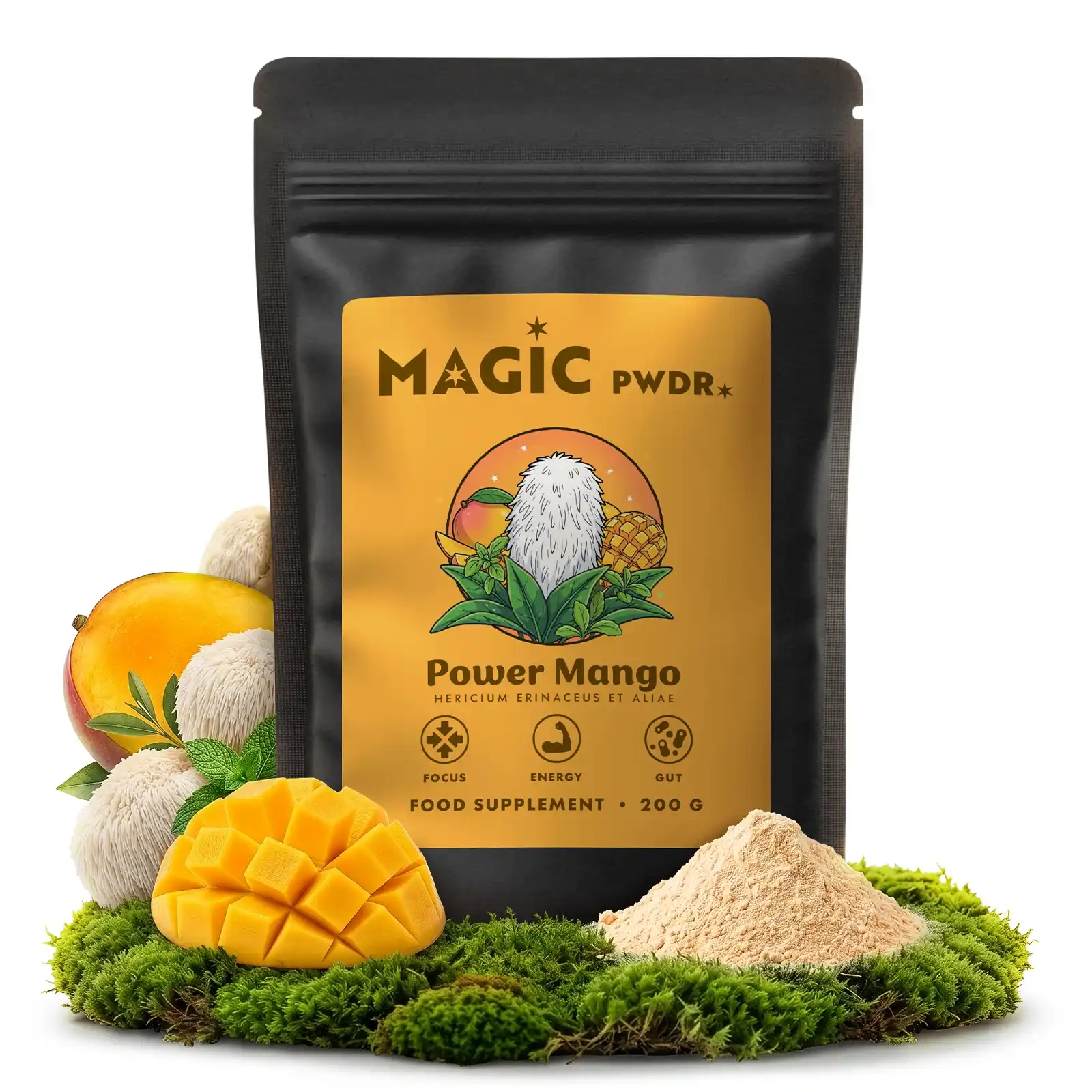 Magic Pwdr Power Yerba & Mango
