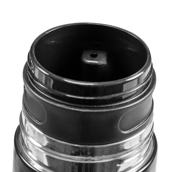 Yerbomos X ALL IN ONE - 450 ml - Mate Becher, Thermosflasche und Bombilla in einem Zubehör (schwarz)