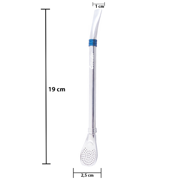 Bombilla Anillo blau