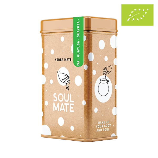 Yerbera – Metalldose + Soul Mate Orgánica Guayusa 0,5 kg