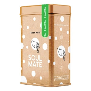 Yerbera – Metalldose + Soul Mate Orgánica Guayusa 0,5 kg