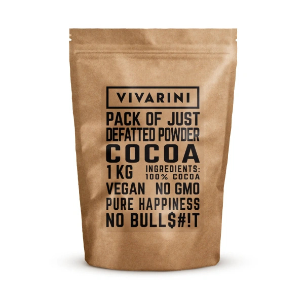 Vivarini – Alkalisiertes Kakao dunkel (Pulver) 1 kg