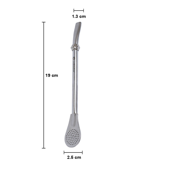 Bombilla LIZA mit silbernem Ring