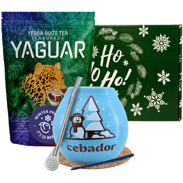 Geschenkset Mate Tee Yaguar Winter Prune 500g