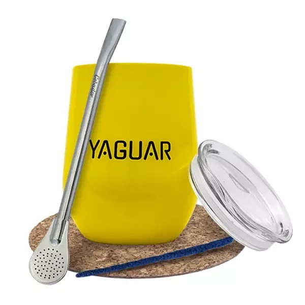 Yerba-Mate-Set TermoLid Thermomatte Yaguar