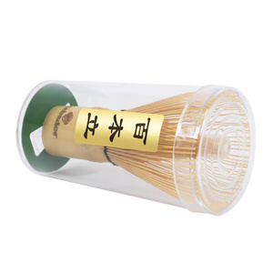 Matcha-Tee-Zubehör-Set aus Bambus: Chasen-Besen + Chashaku-Schöpflöffel + Teelöffel