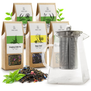 Mary Rose - Geschenk-Teeset + Teekanne