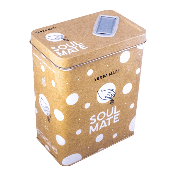 Yerbera – Metalldose + Soul Mate Orgánica Anís 0,5 kg