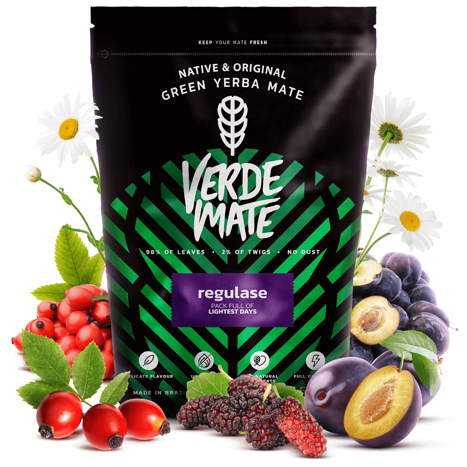 Verde Mate Green Regulase - packaging