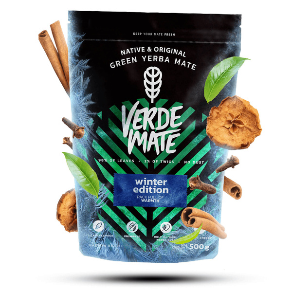Winter-Geschenkset Mate Tee Verde Mate Winter Edition 0,5kg