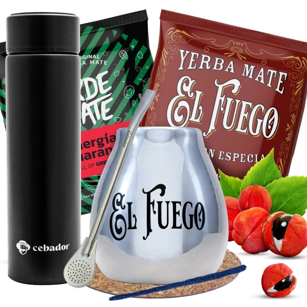 Mate Tee Set Yerbomos bombilla 2x50g