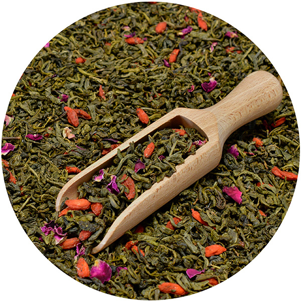 Set mit Tee Mary Rose 5x50g + Kanne mit Teeei